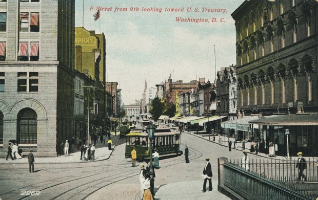 F Street 900 block, 1909