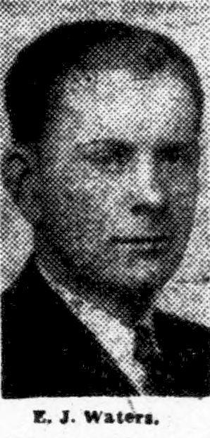 Ned Waters, Candidate PG Commission EvSt 11-4-1950